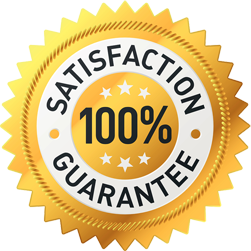 Our plumbers offer a 100% satisfaction guarantee