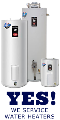 Yes! we maintain, repair, and install most brands of water heaters Yes! We install, maintain, and repair water heaters in Redwood City